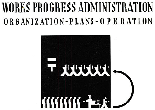 Works Progress Administration: Organization-Plans-Operation Illustration.