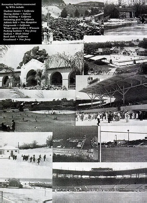 Recreation Facilities Constructed by WPA