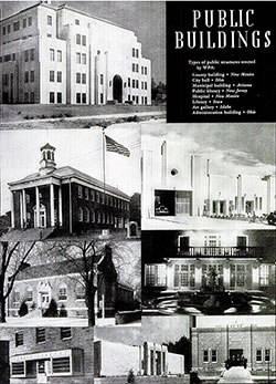GGA Image ID # 151d66999a Public Buildings - Types of Public Structures Erected by WPA