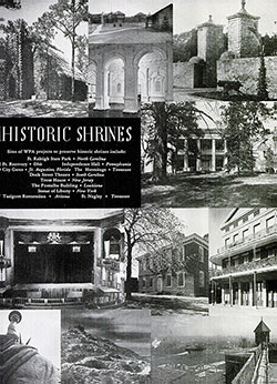 GGA Image ID # 151fbc8d3c Sites of WPA Projects to Preserve Historic Shrines