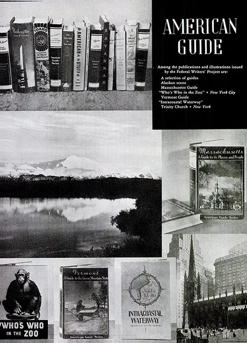 American Guide: Among the Publications and Illustrations Issued by the Federal Writers' Project