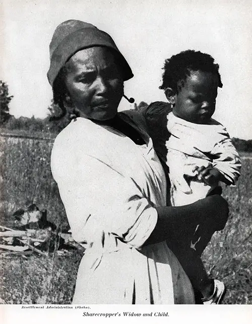 Sharecropper's Widow and Child.