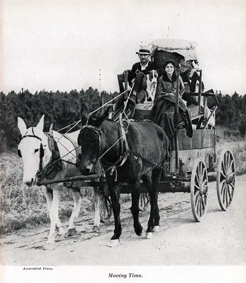 Moving Time.Rural Families on Relief, Works Progress Administration