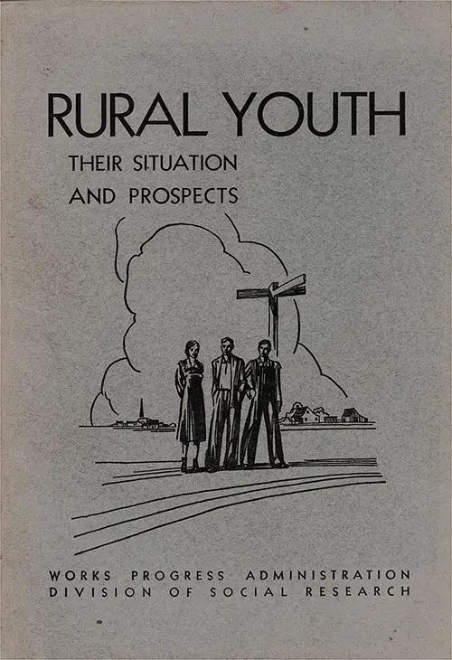 Front Cover, Rural Youth -- Their Situation and Prospects