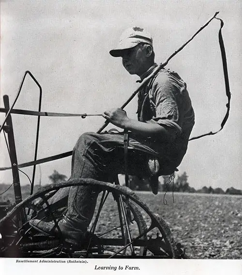 A Rural Youth Learning to Farm.