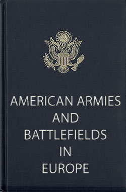 GGA Image ID # 15c697167b Front Cover, American Armies and Battlefields in Europe © 1938/1992