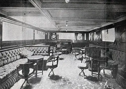 Second Cabin Music Room on the SS Corsican