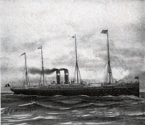 The American Line Steamship Westernland