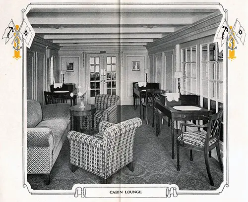 Another View of the Cabin Class Lounge