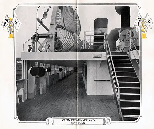 Cabin Class Promenade and Sun Deck