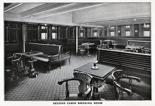 Anchor Line Second Cabin Smoking Room
