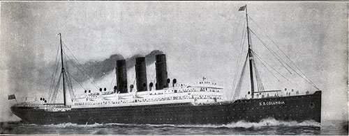 The Steamship Columbia of the Anchor Line - 8,292 Tons