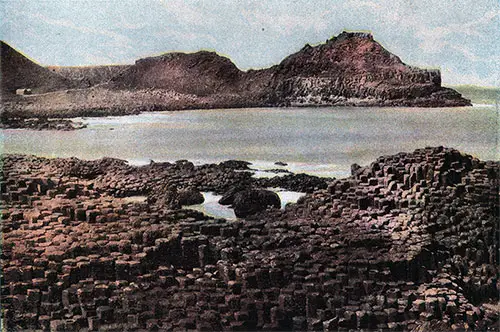 View of Giant's Causeway circa 1900