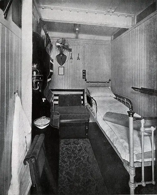 Single Cot Inside Stateroom.