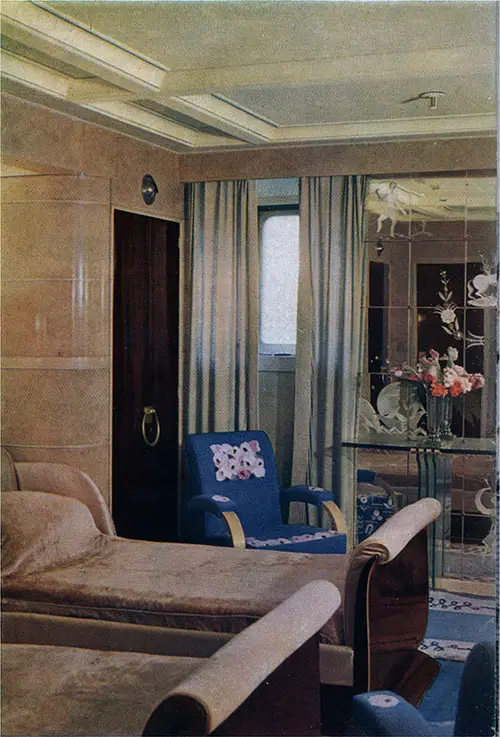 La Chambre de “DIEPPE” Appartement de Luxe. (PASCAUD, décorateur).