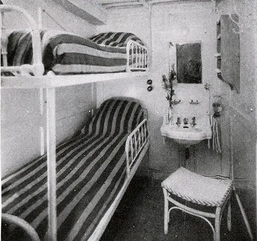 Well Ventilated Two-Berth Cabin on the SS Lafayette