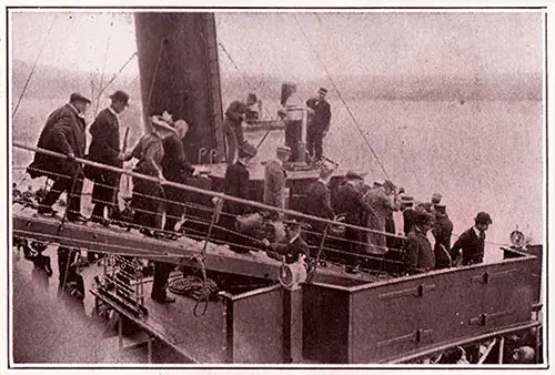 Passengers Disembarking on to Tender.