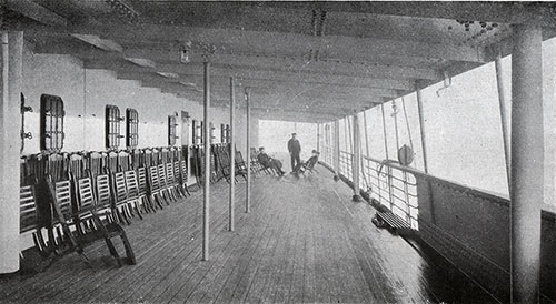 Second Cabin Covered Promenade