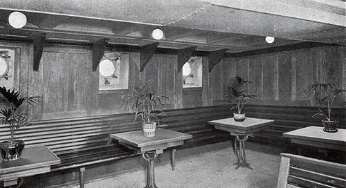 Third Class / Steerage Ladies' Room. 1912 Brochure RMS Franconia and Laconia - Cunard Line.