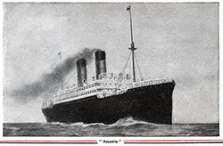 RMS Ascania of the Cunard Line