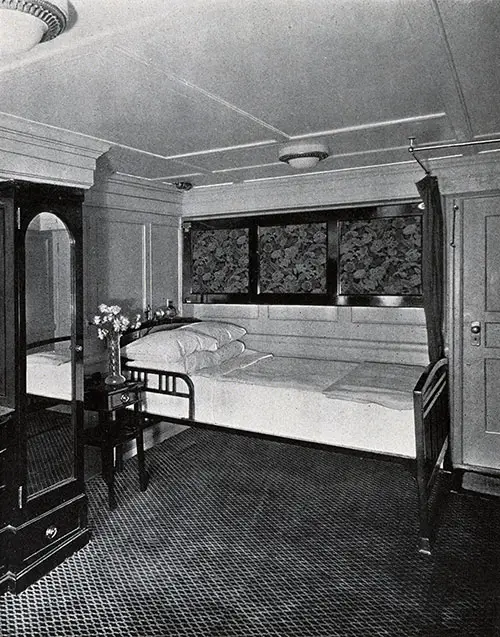 View of a Stateroom.
