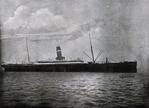 SS New England, Twin-Screw Steamship of the Dominion Line.