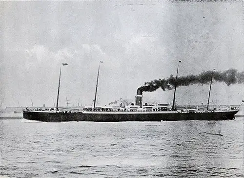 SS Vancouver - Steamship of the Dominion Line.