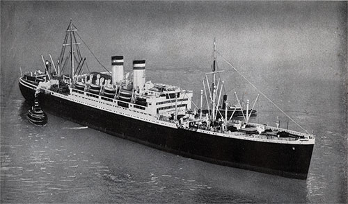 The SS New York of the Hamburg America Line.