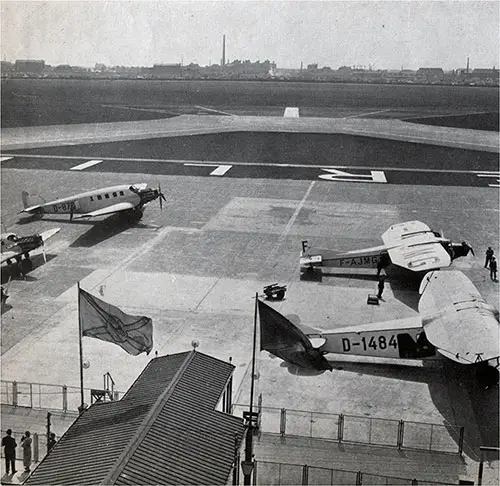 Tempelhof Air Field Near Berlin, Germany.