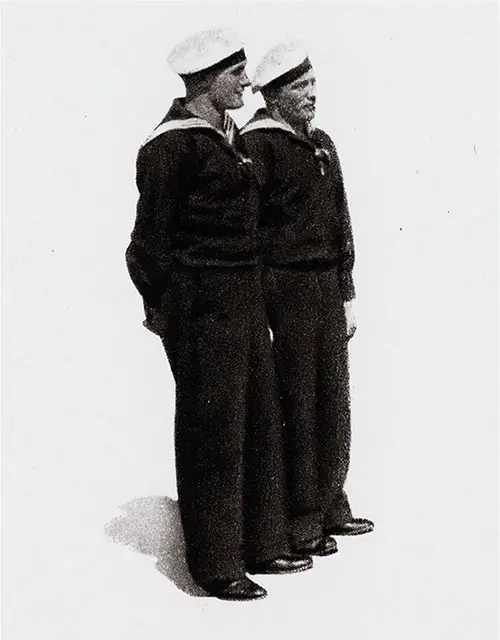 Sailors of the German Merchant Marine.