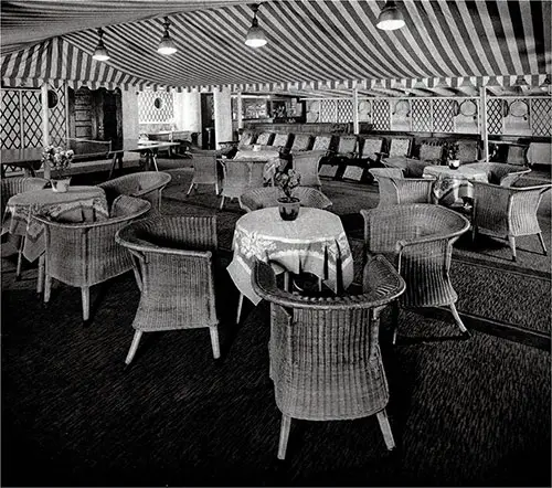The Third Class Lounge and Dance Floor.