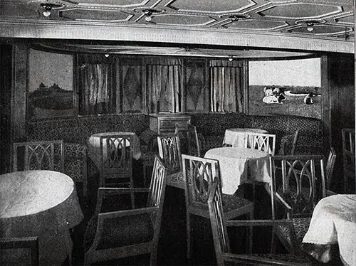 SS "Königin Louise" Ladies Lounge.