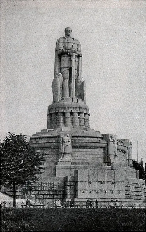 Hamburg, Bismarckdenkmal.