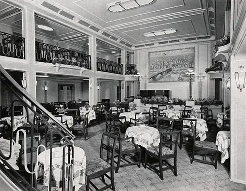 The Large Hall on the MS St. Louis.