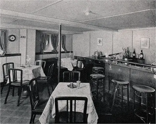 The Third Class Bar on the St. Louis.