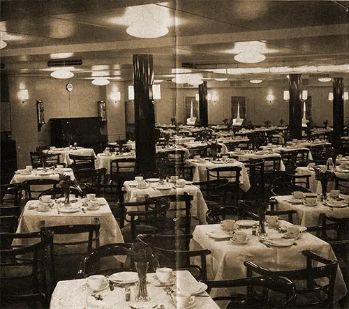 Third Class Dining Room.