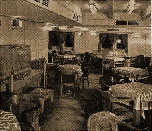 Third Class Ladies' Lounge.
