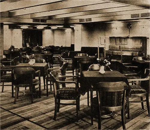 Third Class Ladies' Lounge.