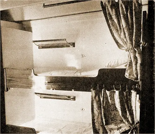 Third Class Two-Berth Cabin.