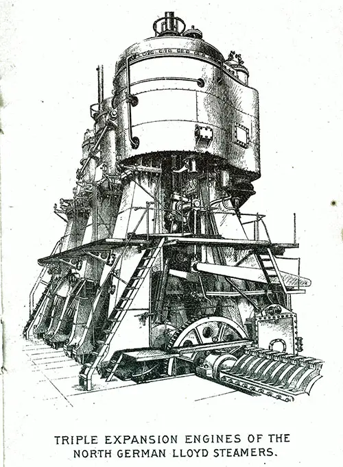 Triple Expansion Engines of the North German Lloyd Steamers.