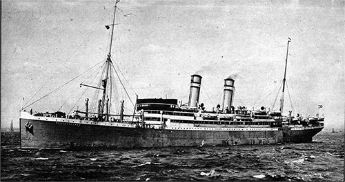 The SS Bergensfjord of the Norwegian America Line.