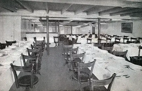 Third Class Dining Room.