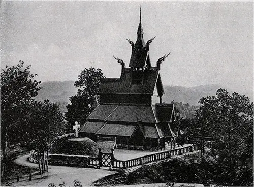 Fantoft "Stave Church."