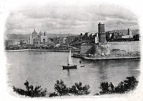 The Port of Marseilles, France.