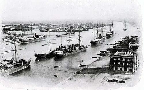 A View of Port Said.