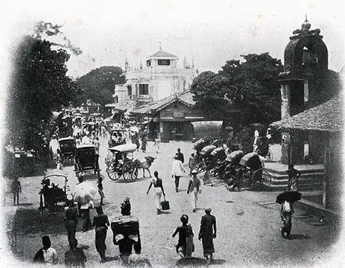A Scene from the City of Colombo