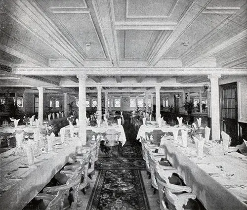 Second Class Dining Room.
