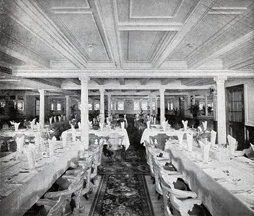 Salle à Manger de Deuxième Classe.