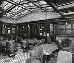 First Class Smoking Room.