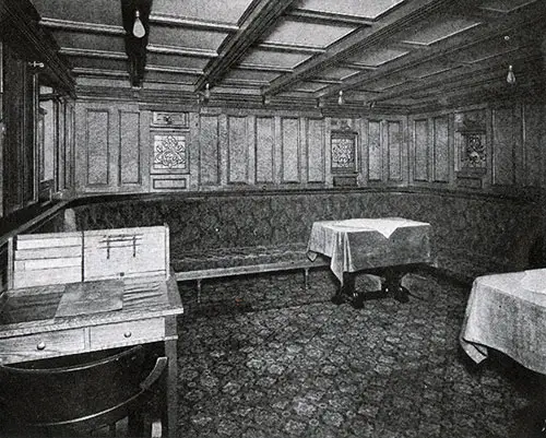 Second Class Ladies' Room.